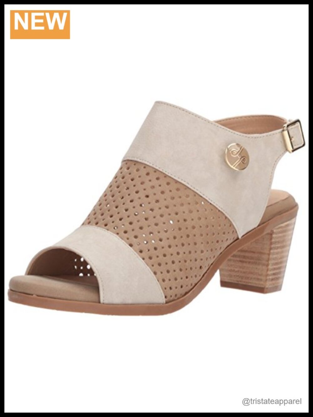 Lindsay Phillips Elise Platform Peep-Toe Bootie Slingback Sandal